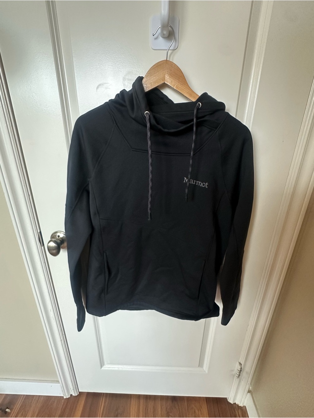 Marmot Black Mock Neck Pullover